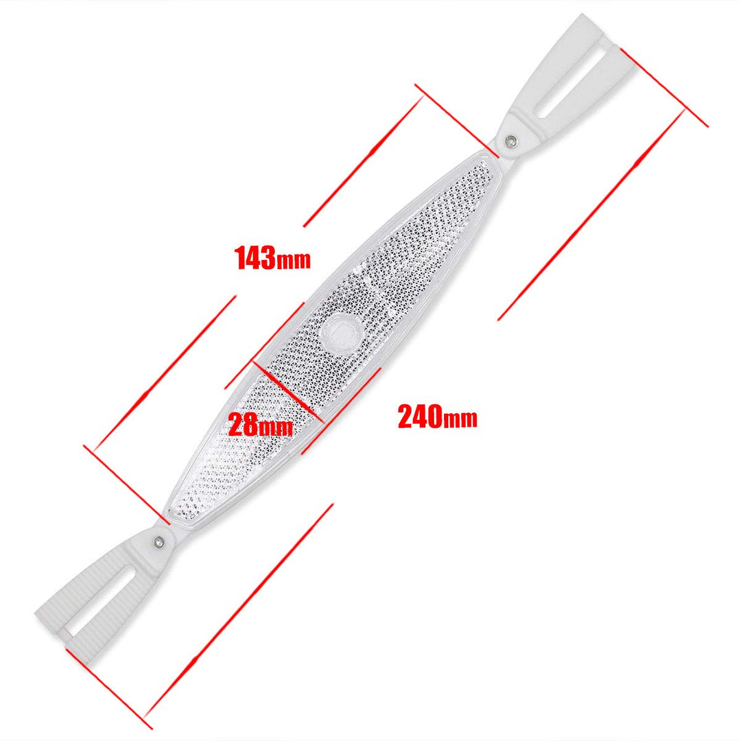 1 Pair Bicycle Spoke Reflector Warning Light Bicycle Wheel Rim Reflective MTB Road Cycling Spoke Lights Bike Bicycle Accessories