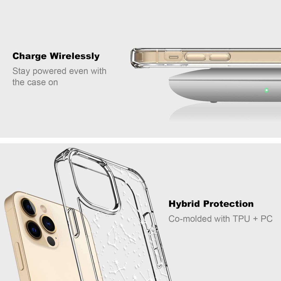ICEDIO for iPhone 13 Pro Max Case with Screen Protector