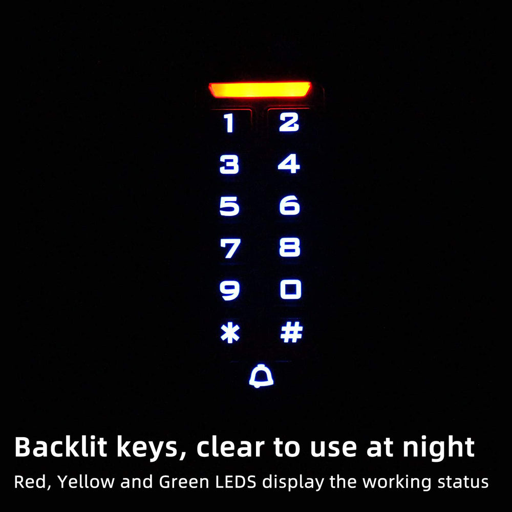 Retekess T-AC03 Security Access Control Keypad,RFID Key
