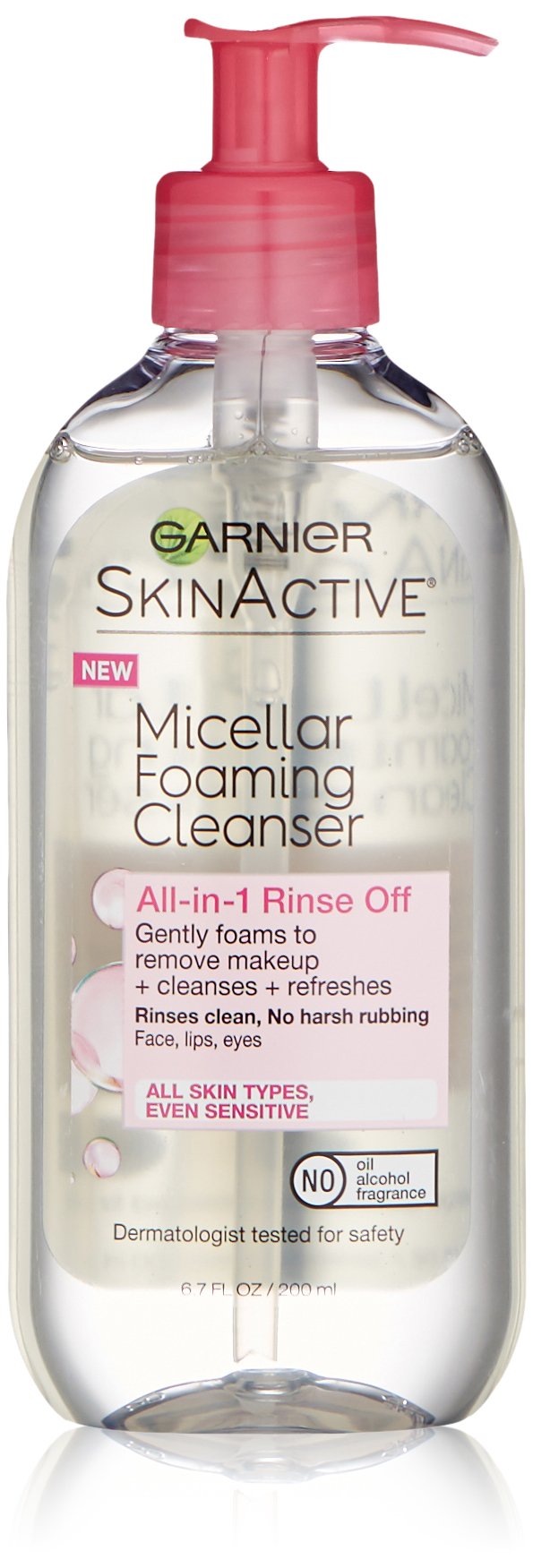 SkinActive Micellar Foaming Face Wash, 6.7 fl. oz.