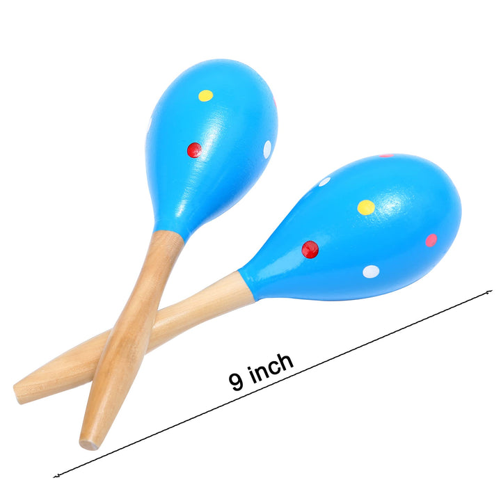 Maracas, Professional Wooden Rumba Shakers Latin Musica