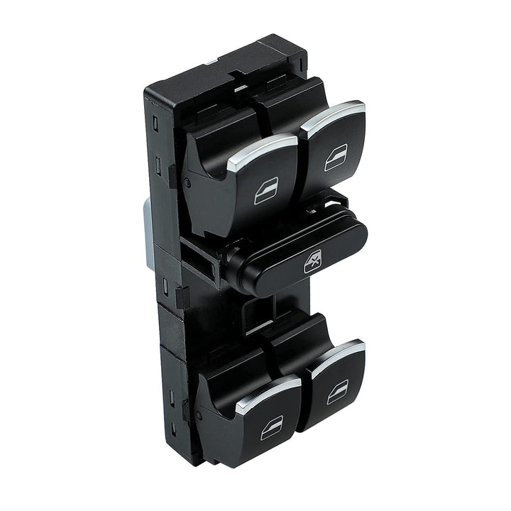 Driver Side Master Power Window Control Switch for 2005-2013 Volkswagen CC Golf Jetta Passat Tiguan Touareg Replace 5ND959857 1K4959857B 5K4959857