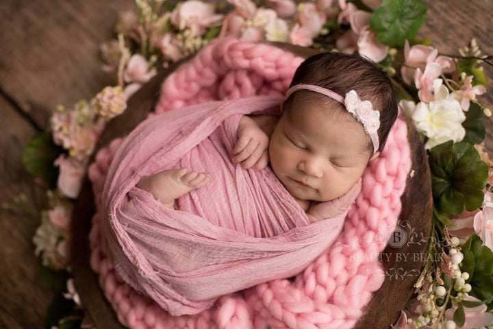 Cheesecloth Wrap, 36x72 (Before Dying), Grade 50 Cheesecloth, Newborn Baby Layer Photography Prop (Set of 3 - Tea + Antique Pink + Antique Purple)