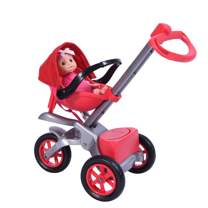 Bye Baby Doll Stroller Play Set for 18 Dolls - Great fo