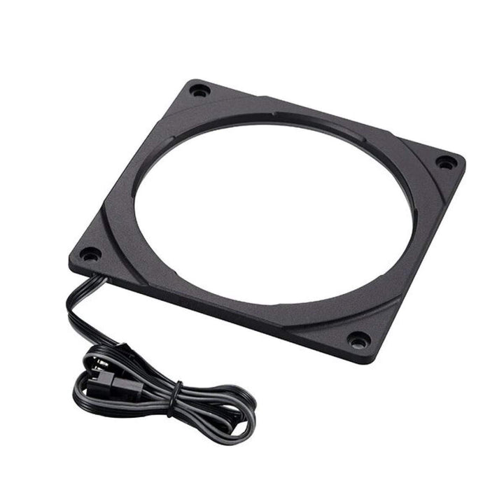 PH-FF120RGBP_BK01 Halos RGB Fan Frame High density LEDs RGB 120mm fan mounting ,Black