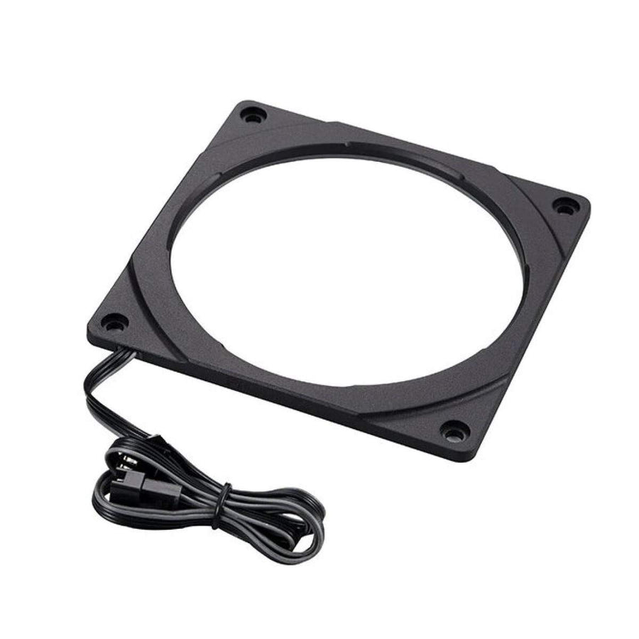 PH-FF120RGBP_BK01 Halos RGB Fan Frame High density LEDs RGB 120mm fan mounting ,Black