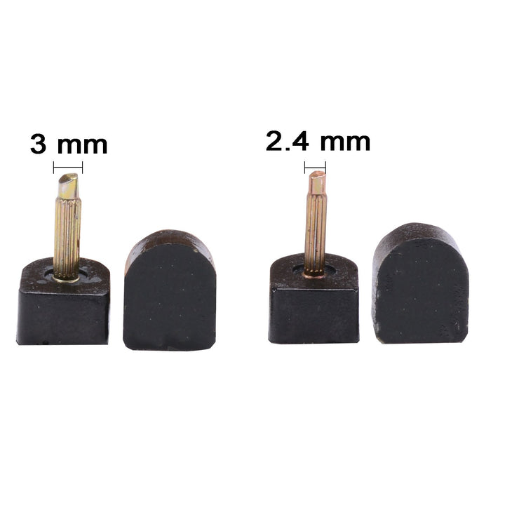 eMingo 24 Pairs High Heel Tips Shoes Replacement Tap Ca
