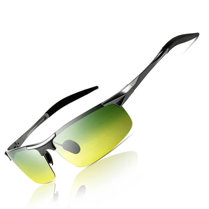 SUNGAIT HD Night Vision Polarized Sunglasses Anti Glare