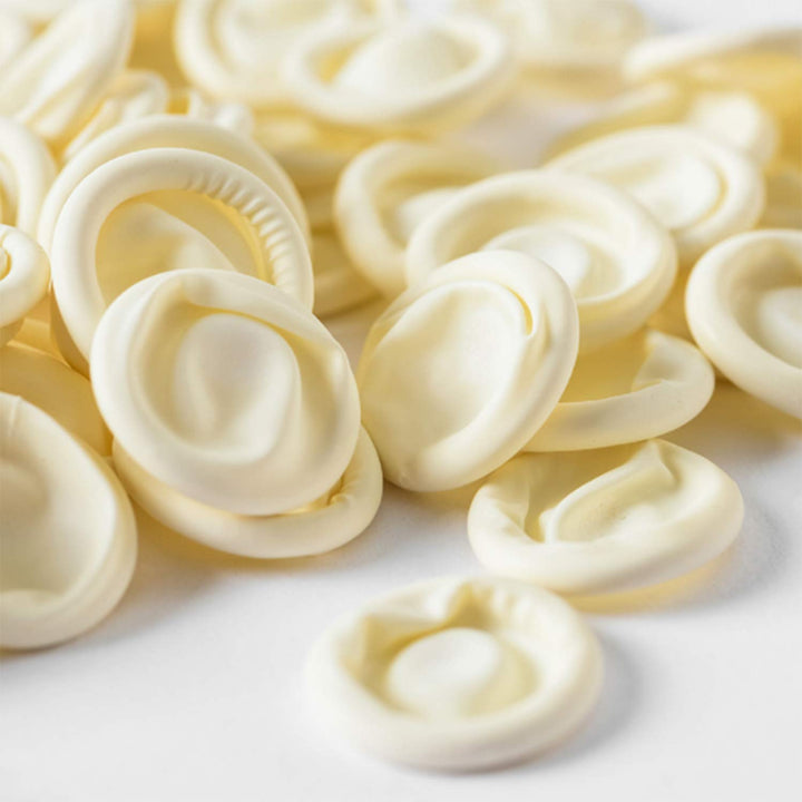 Hulless Large Disposable Latex Finger Cots 200 Pcs Anti
