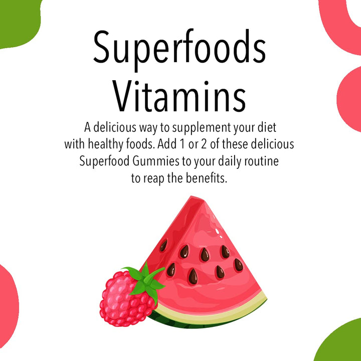 VitaGlobe Super Foods Gummies - Immune Booster, 60 Count