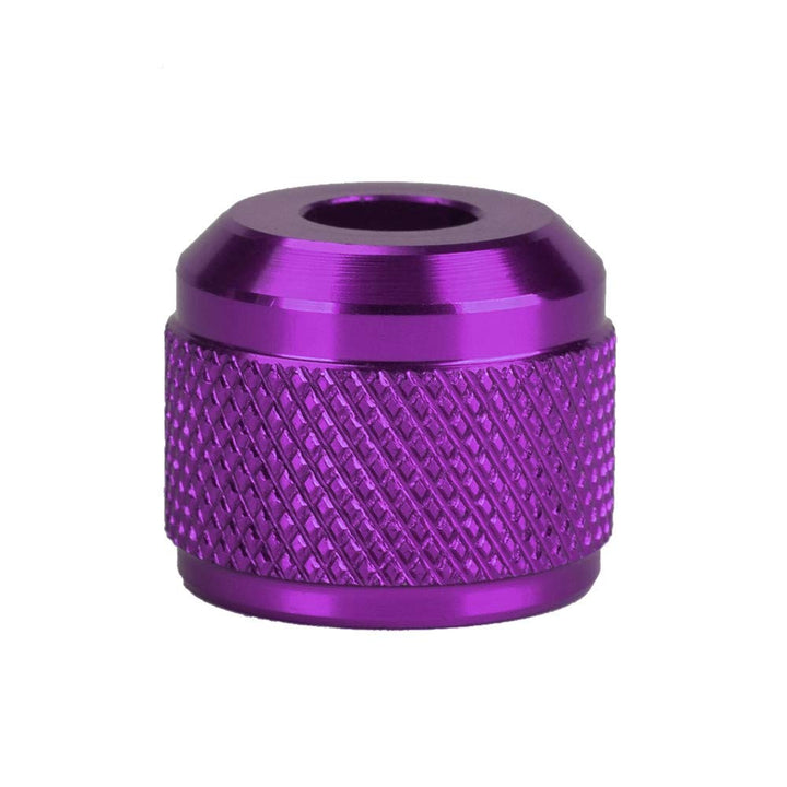 25mm Tattoo Grips Tubes Self-lock Aluminum Alloy Tattoo Gun Grip Auto Self Locking Handle for Tattoo Machine Supply Body Art Tattoo Machine Parts Grips (Purple)
