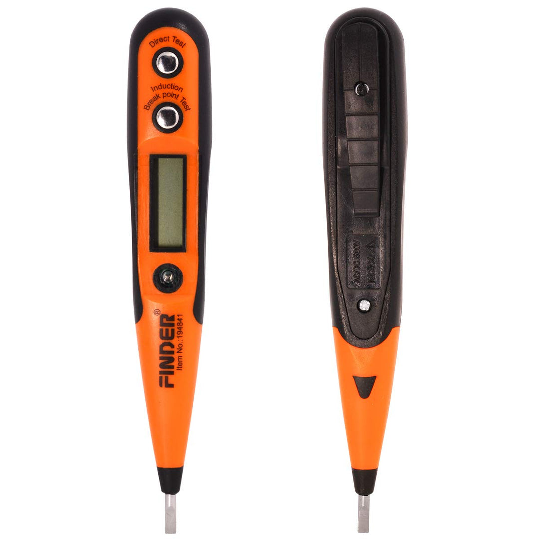 Digital Voltage Tester Pen 12V-220V DC &amp; AC Voltage Detector Intelligent Induction Electroprobe for Home Appliance Repairing and Detection