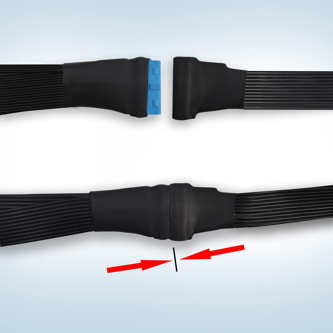GINTOOYUN USB 3.0 Header Extension Cable, 19/20 Pin 1 t