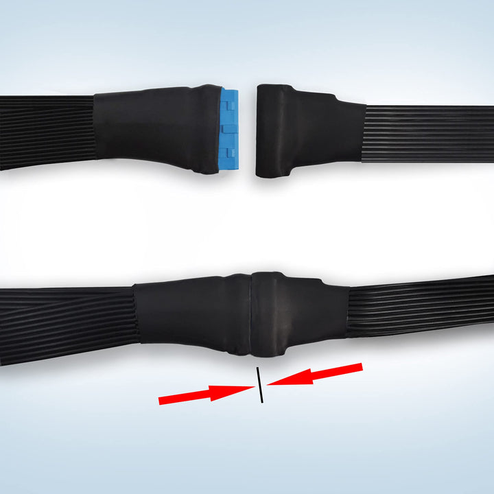 GINTOOYUN USB 3.0 Header Extension Cable, 19/20 Pin 1 t