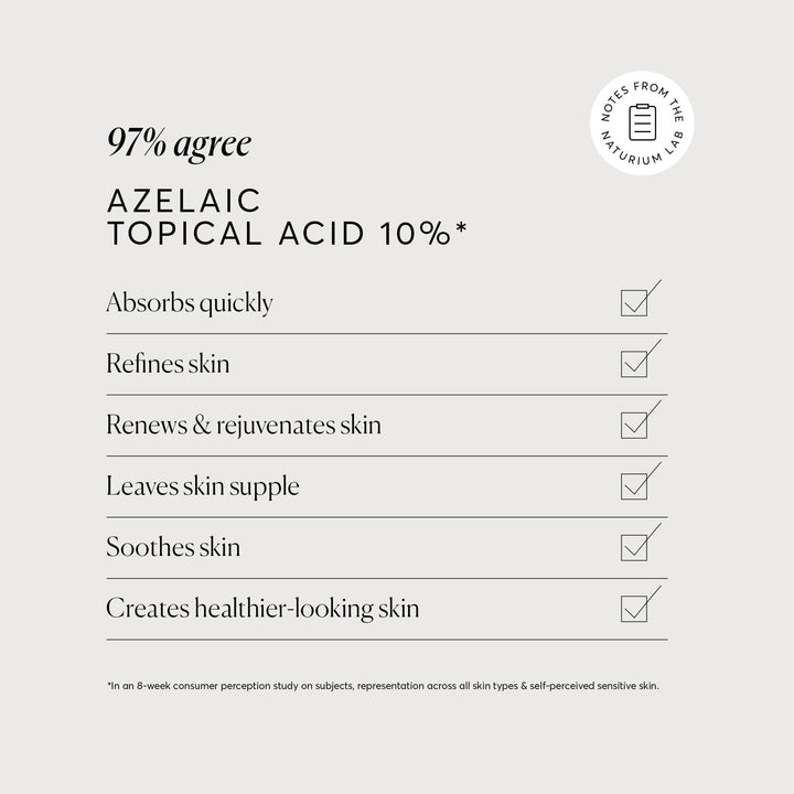 Azelaic Topical Acid 10%, Plus Niacinamide &amp; Vitamin C, Face &amp; Skin Care Treatment, Dark Spot Remover, 1 Oz, Oil
