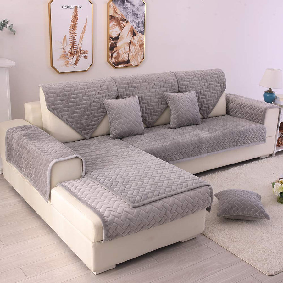 TEWENE Couch Cover, Sofa Cover Couch Covers Sectional C