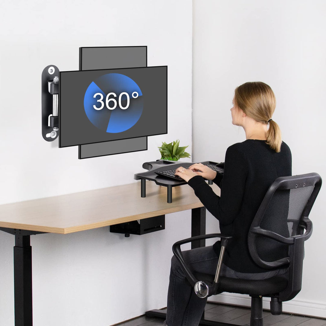 Suptek TV Wall Mount Swivel Tilt Rotation Full Motion A