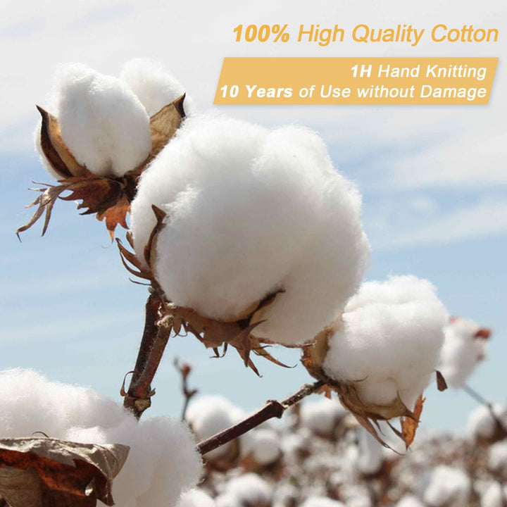 Cotton Rope Laundry Hamper , 58L - Woven Collapsible Laundry Basket - Clothes Storage Basket for Blankets, Laundry Room Organizing, Bedroom Storage, Clothes Hamper – Grey