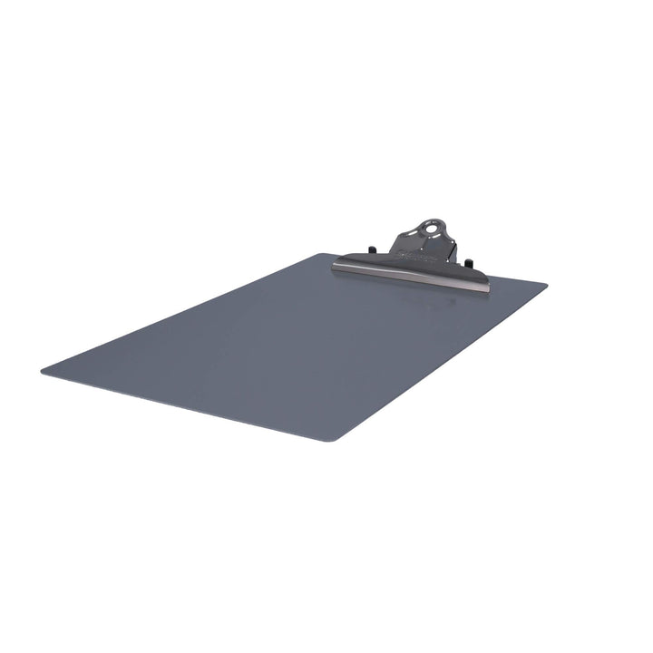 Silver Recycled Aluminum Clipboard with Chrome Clip - Legal Size Document Holder for Home, Office, and Business Use (22519) (SAU22519)