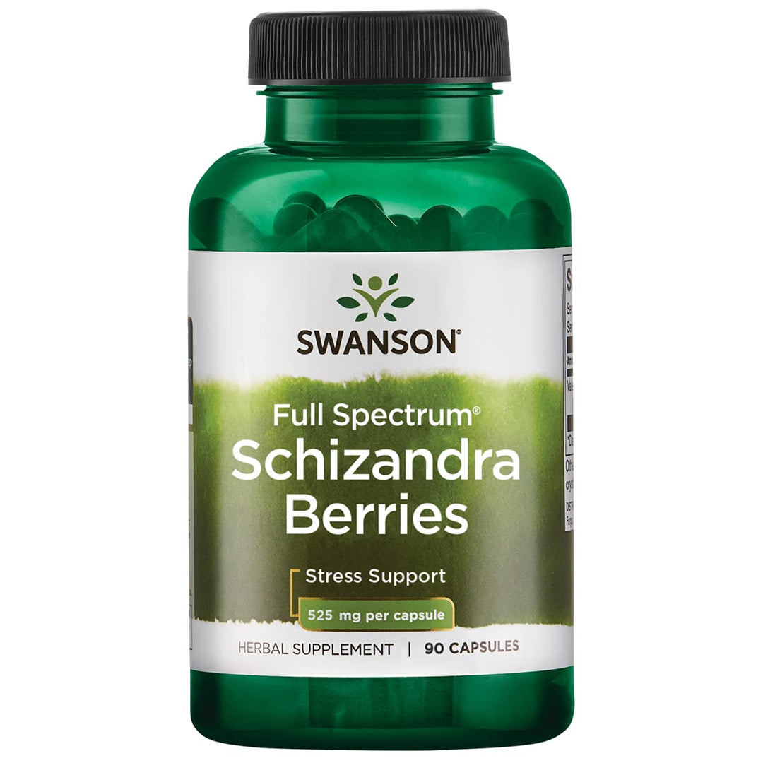 Swanson Full Spectrum Schizandra Berries - Herbal Suppl