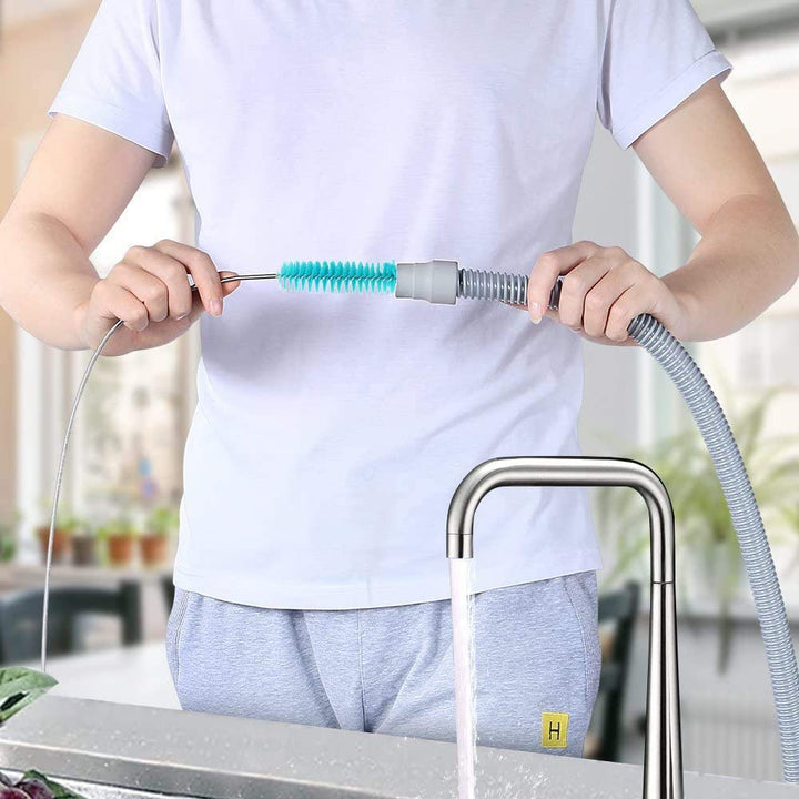 Brush Diameter 15mm 19mm -CPAP Tube Cleaning Brush-Suitable for Most CPAP Hose Type (Green)