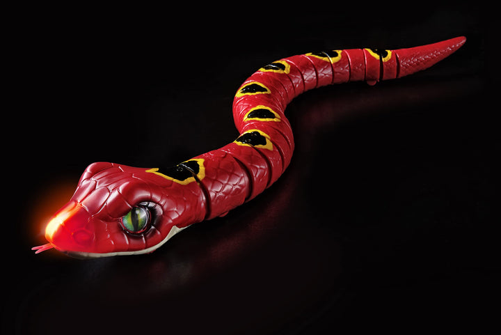 Robo Alive Slithering Snake Series 3 Red by ZURU Batter