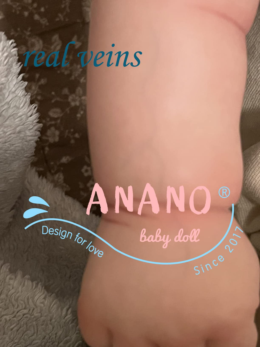 Reborn Baby Doll Newborn 24 Inches Silicone Reborn Toddler Doll Hand Drawn Veins Baby Doll Real Life Size Baby Doll Toy for Age 3+ Birthday Gift Therapy for Dementia Patient