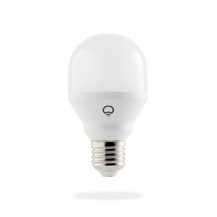 A19 Mini Day and Dusk White Wi-Fi Smart LED Light Bulb, Dimmable, No Hub Required, App and Voice Control, Works with Amazon Alexa, Apple HomeKit, Google Assistant and Microsoft Cortana