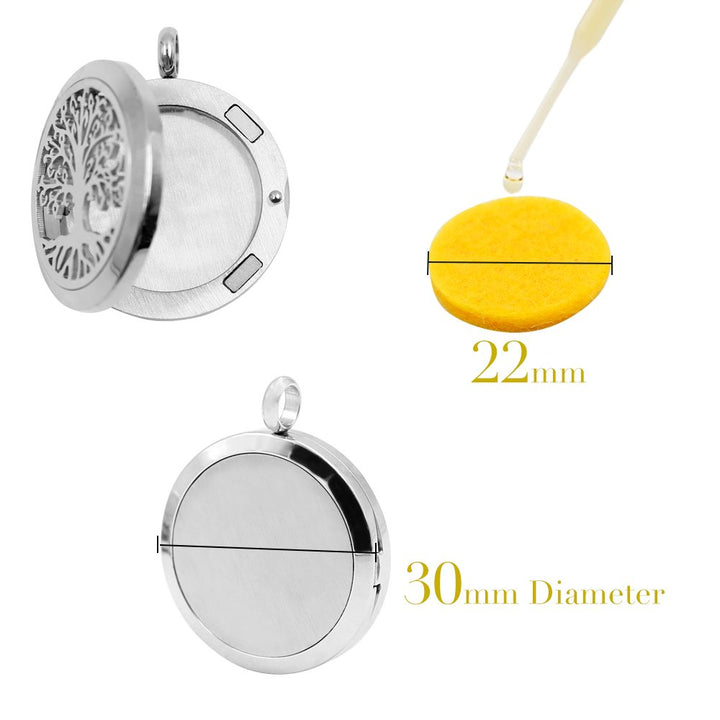 RoyAroma 2PCS Tree of Life Aromatherapy Essential Oil D