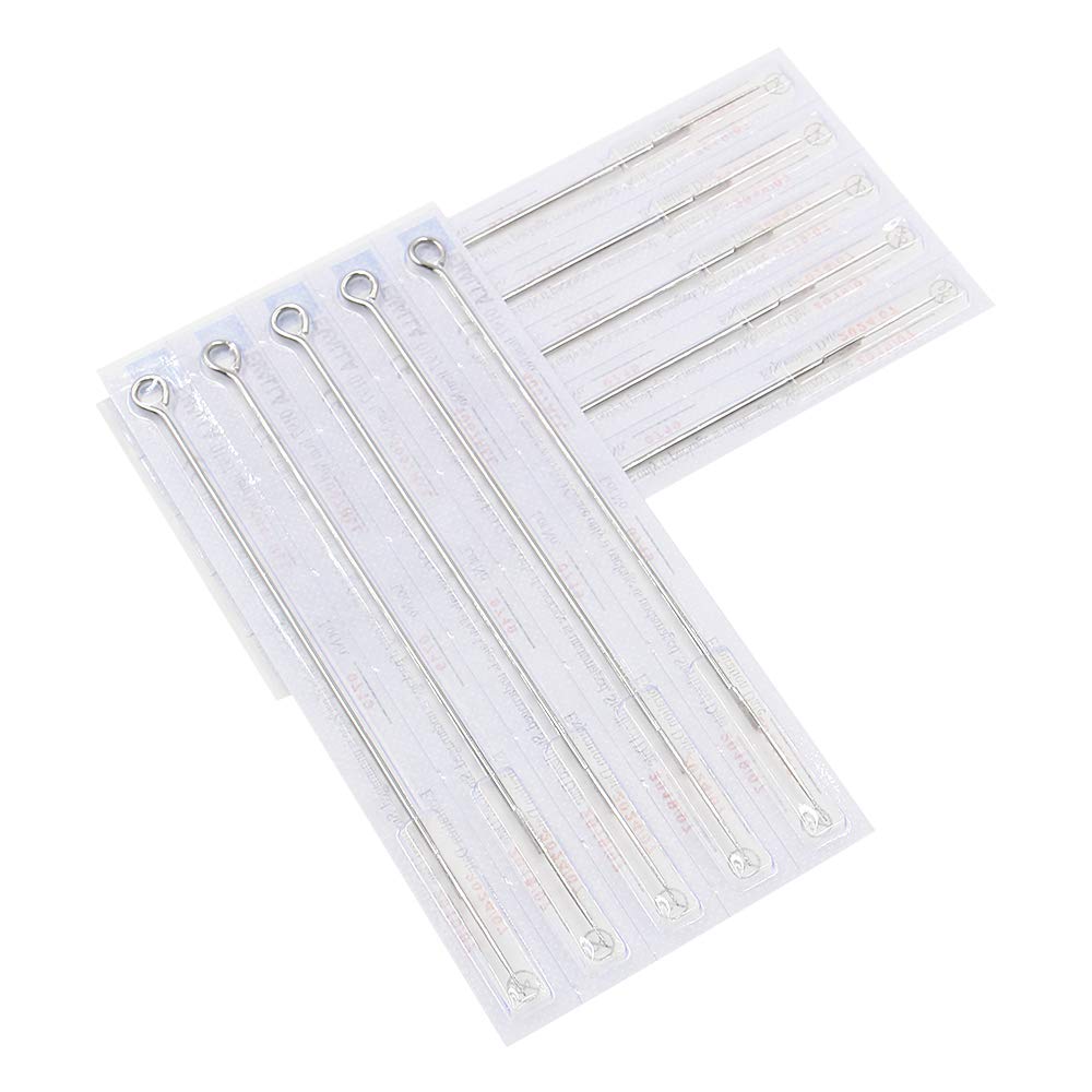 Tattoo Needles - 50pcs Sterilized 7RS Tattoo Needles Medical for Tattoo Machines Gun Liner Shader(7RS)