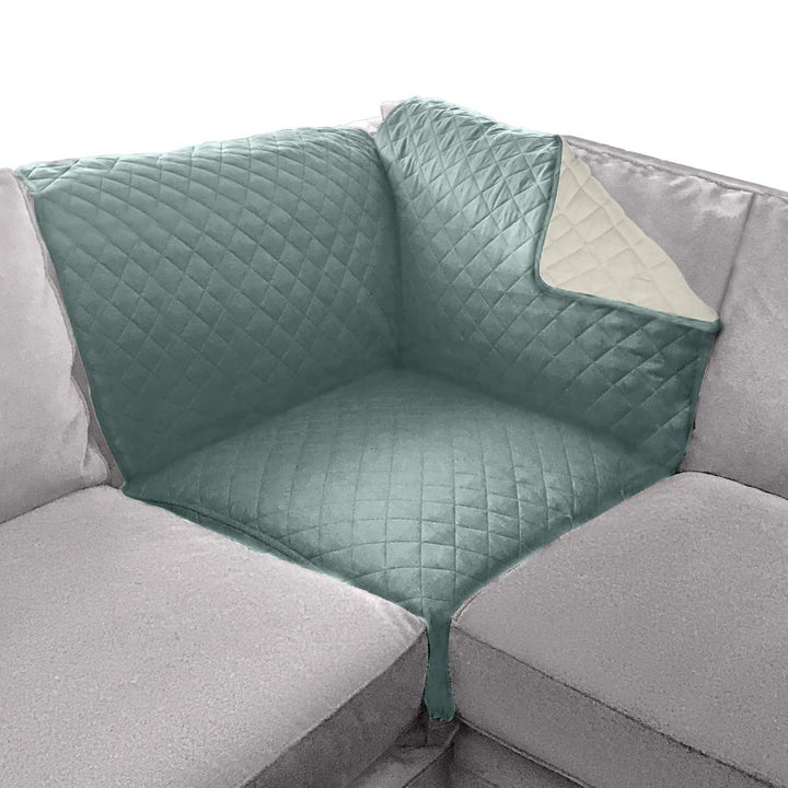 Sofa Shield Patented Sectional Slip Cover, Large Cushio