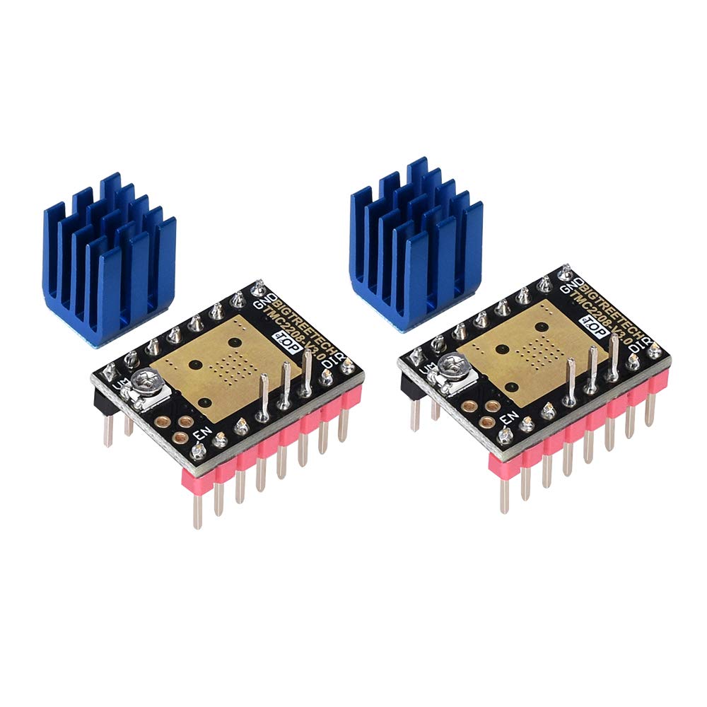 3D Printer Part Stepstick Mute TMC2130 V3.0 Stepper Motor Driver with Heat Sink for SKR V1.3 Ramps 1.6 1.5 GEN L Control Board (SPI Mode)