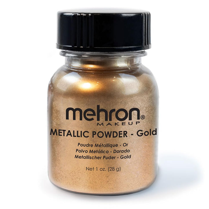 Mehron Metallic Powder Gold 1 oz