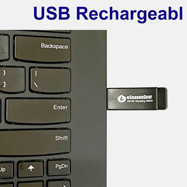 eSeasongear VB150 15 Alarm Vibrating Watch Wristband, Potty Training, Silent Anti-Distraction Focus Attention and Medication Reminder, Sport Timer (Purple)
