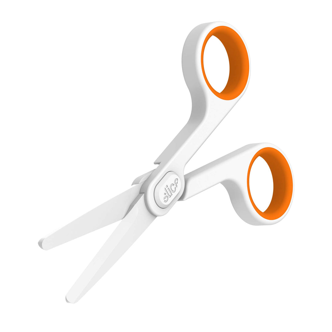 10544 Ceramic Scissors, Never Rusts, Finger Friendly, Food Grade, BPA,1 Pack, Rounded Tip