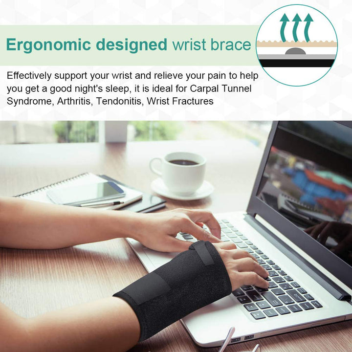 Elastic Wrist Support Brace Splint, Lightweight, Breath