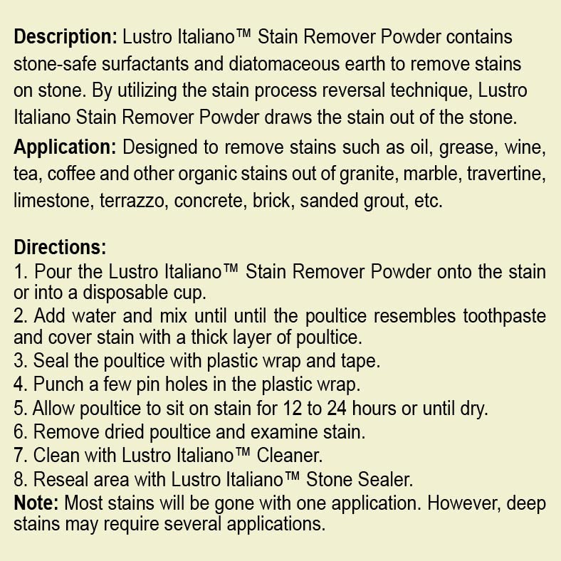 Stain Remover Powder, 8 oz