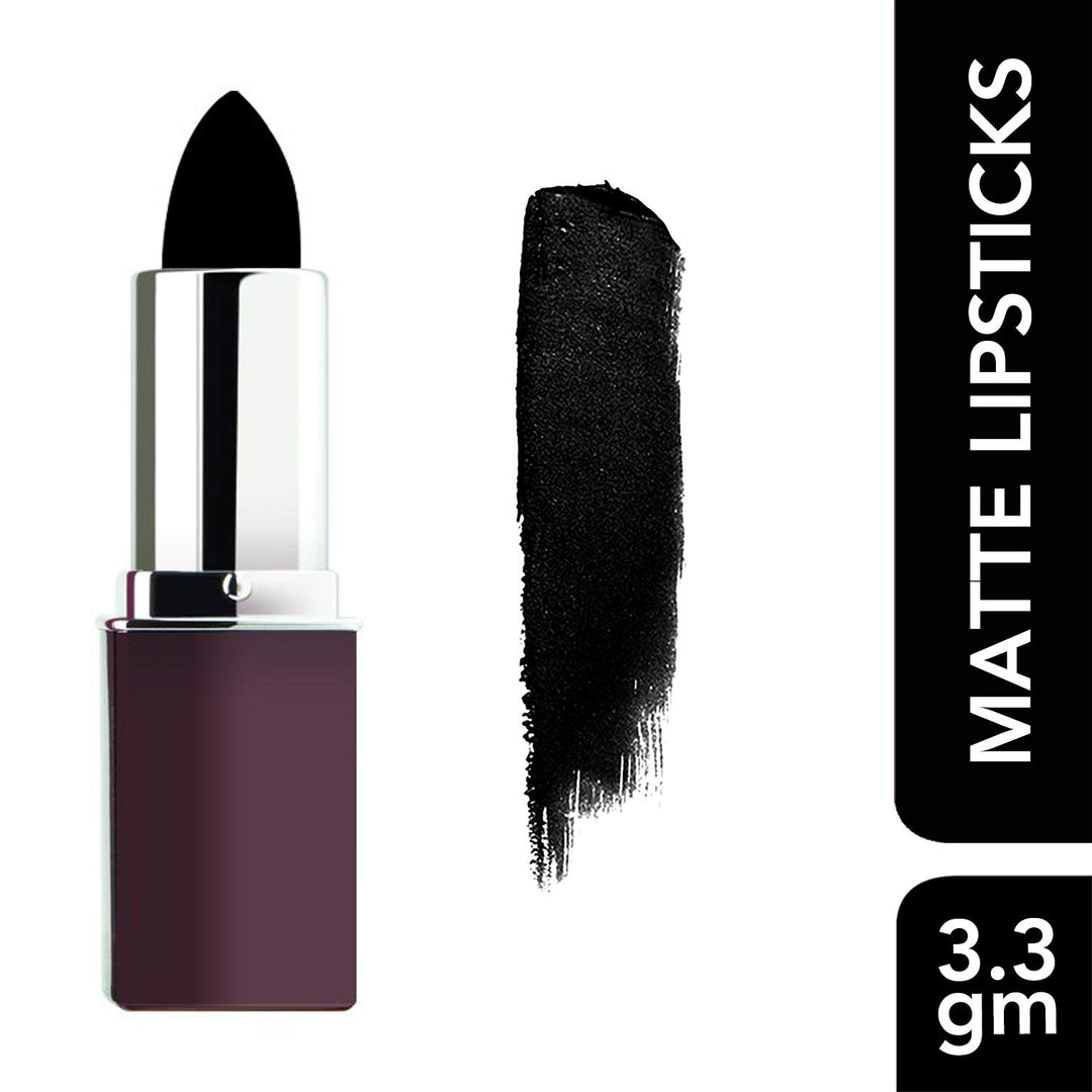 NICKA K MATTE LIPSTICK BLACK