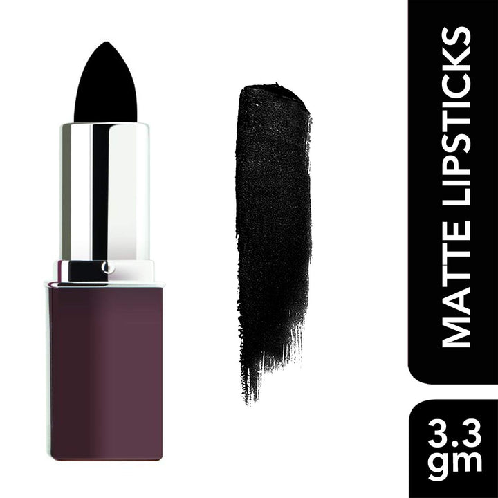 NICKA K MATTE LIPSTICK BLACK