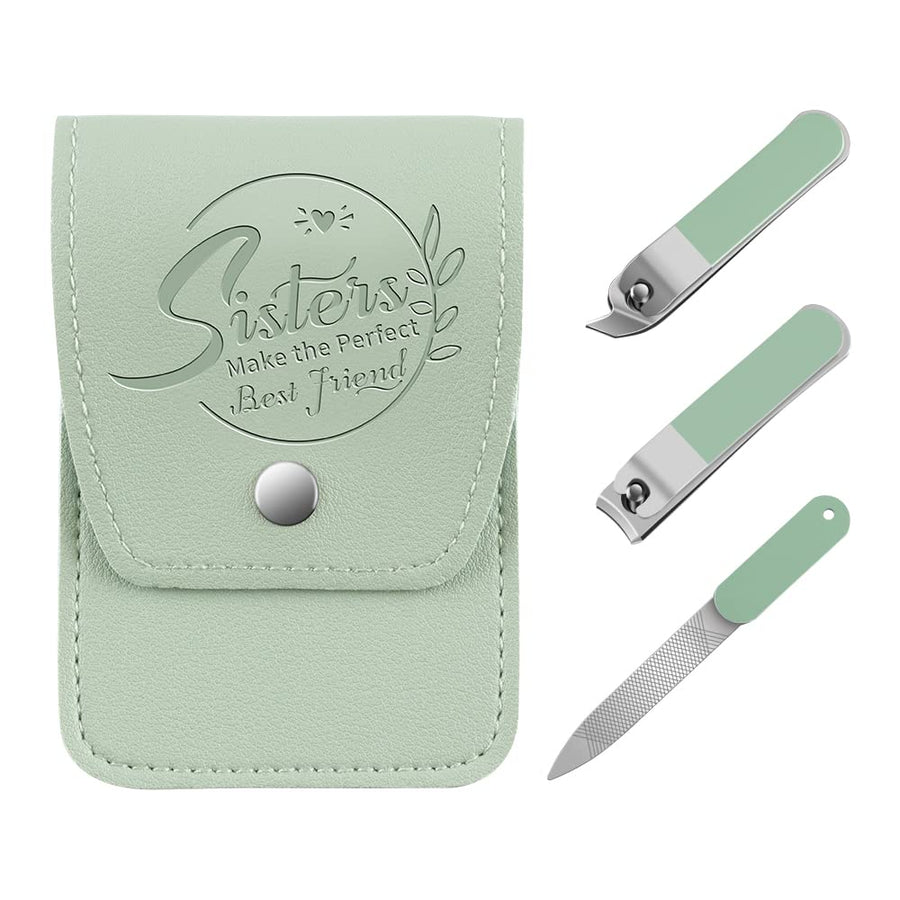 Birthday Gifts for Friends Female Sisters Make The Perfect Besties Travel Nail Clippers Set Friendship Gifts for Women Christmas and Birthday Gifts for Sister Sisters Gifts from Sister