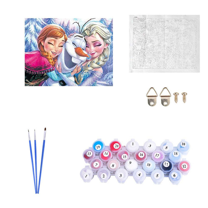Kimily DIY Paint by Numbers for Adults Kids Disney Pain