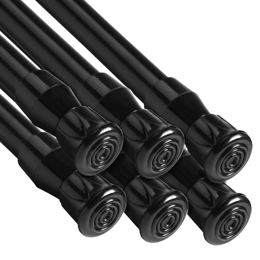 QILERR Tension Rods 28 to 48 Inches 6 Pack Adjustable E