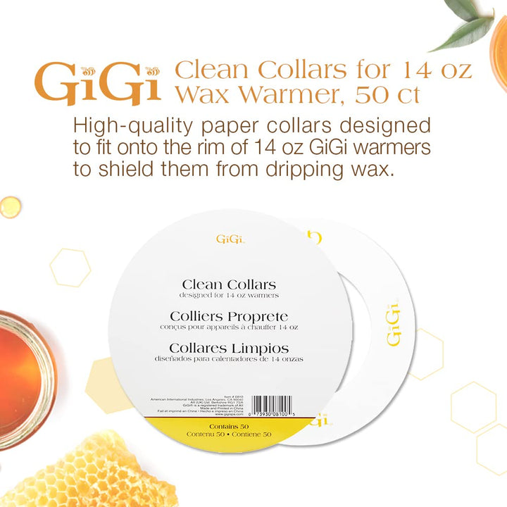 Gigi Clean Collars 50 Count For The 14 Oz Warmer #0810