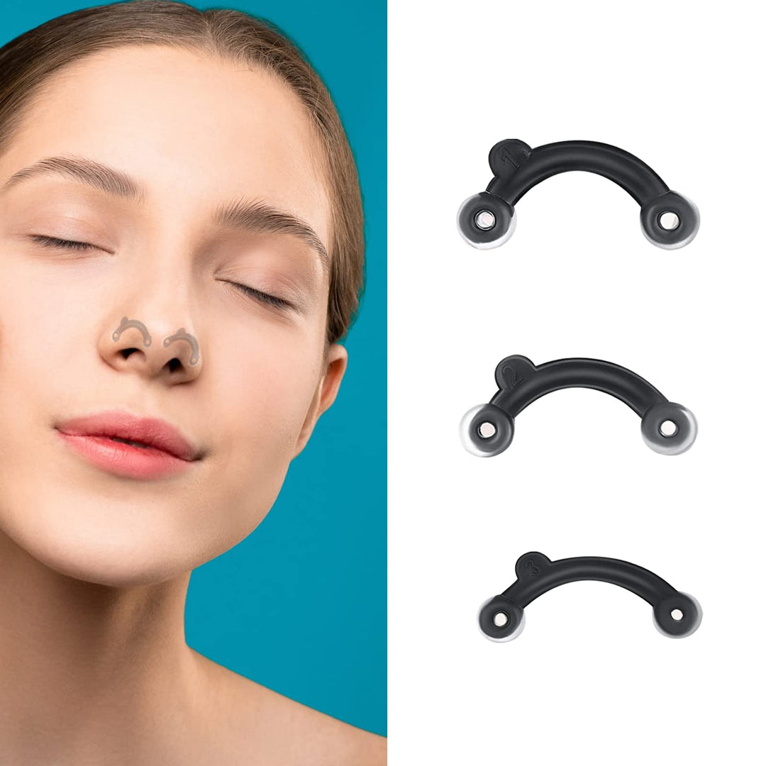 2 Sets Nose Up Lifter Nose Sharper Nose Lifting Shaping Clip Inserts Lifter Clip Nose Bridge Straightener Beauty Tool 3 Size No Pain