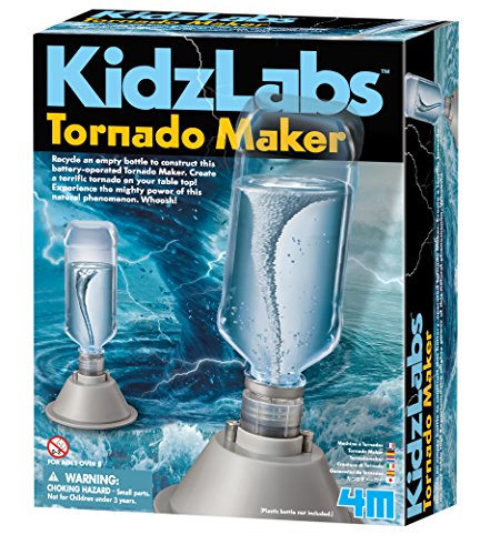 4M Tornado Maker Science Kit, STEM Powered Kids, For Bo
