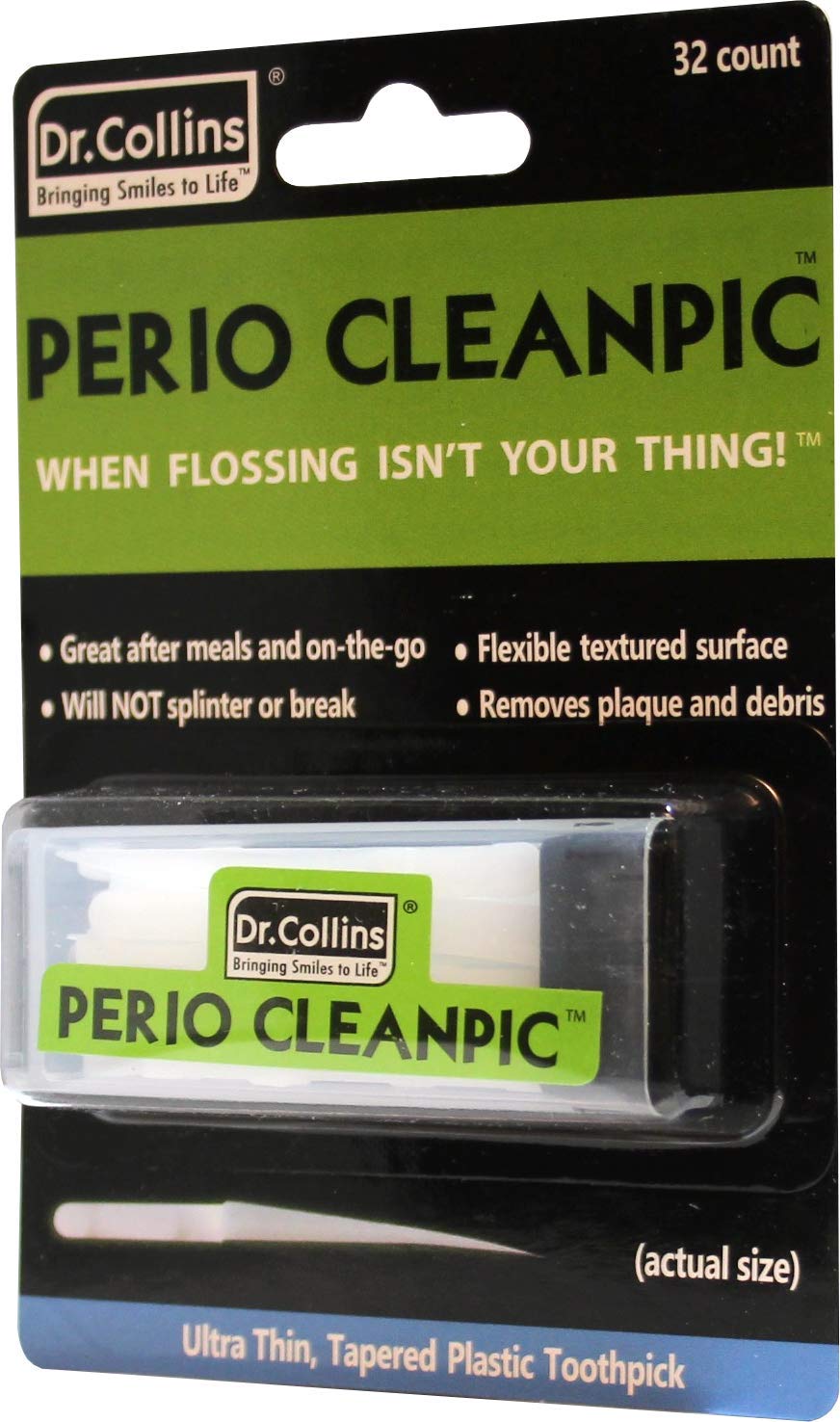 Dr. Collins CleanPic, 32 Count Package