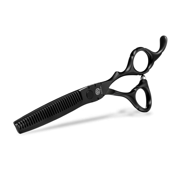 Professional Japan 440C Hair Salon Cutting Shear and Barber Thinning Scissor Hairdressing Shear Set with Bag