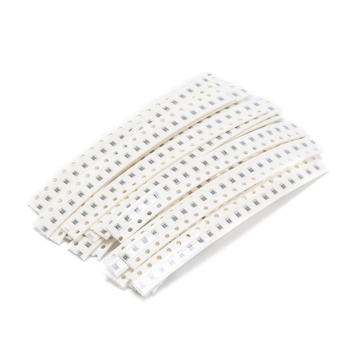 1800 Pieces 0603 1% SMD SMT Resistor Capacitor Kit Assorted Value Pack 2x1mm 10R~1M 1/10W