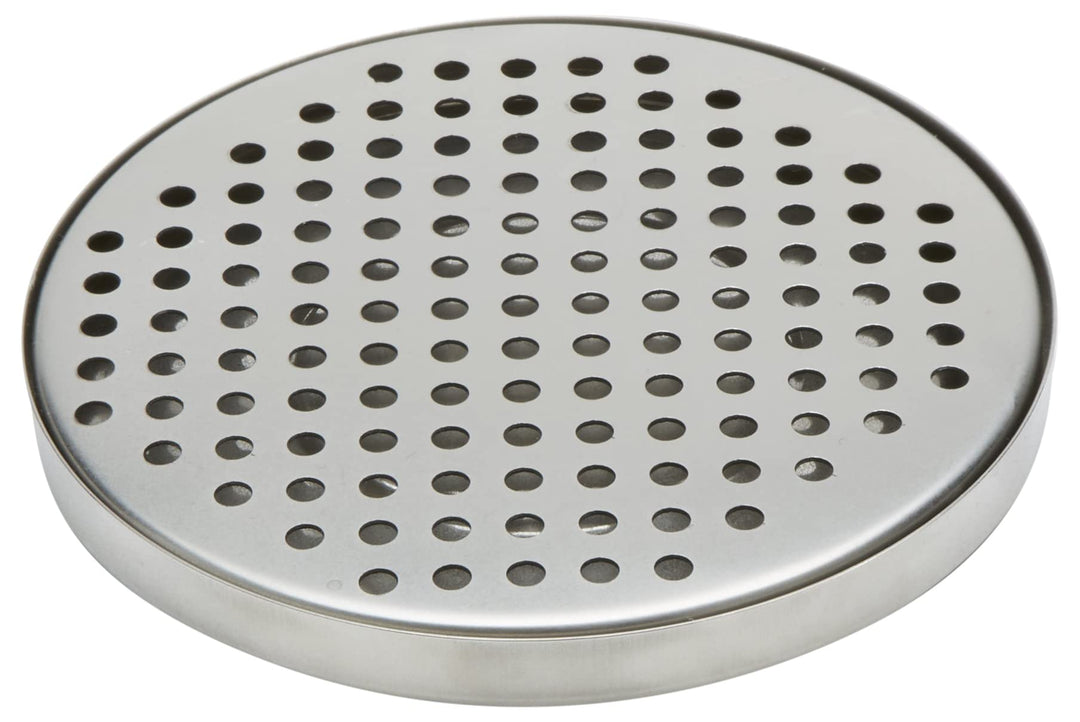 DT3 Stainless Steel Drip Tray, Round, 5.5 L x 5.5 W x 0.37 H