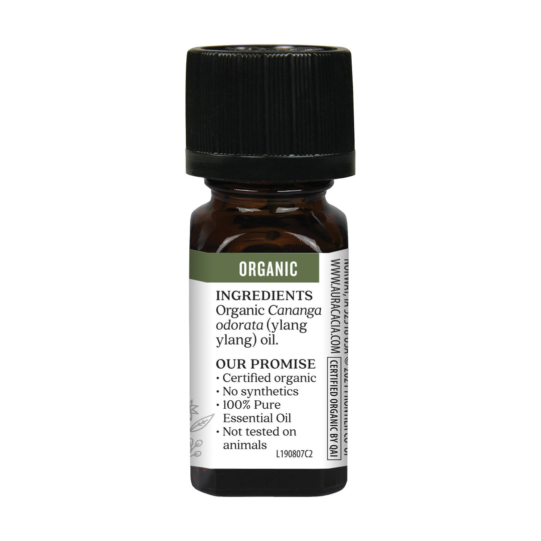 Ylang Ylang : Organic Essential Oil, Ylang Ylang, 0.25 Fluid Ounce